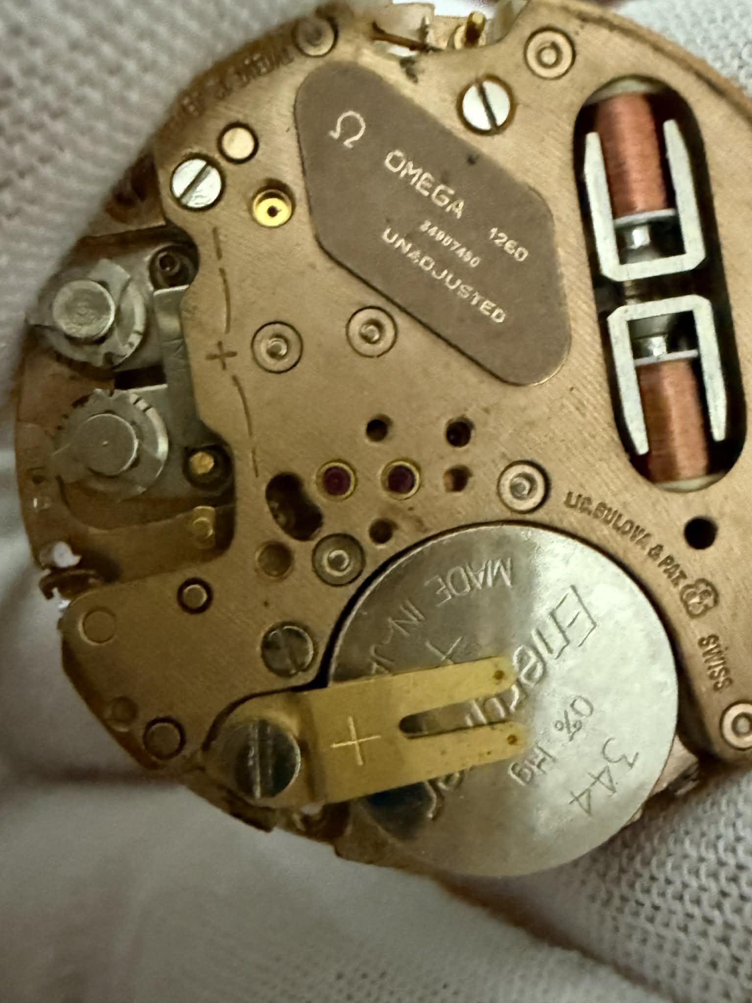 Omega 1260 movement image 3