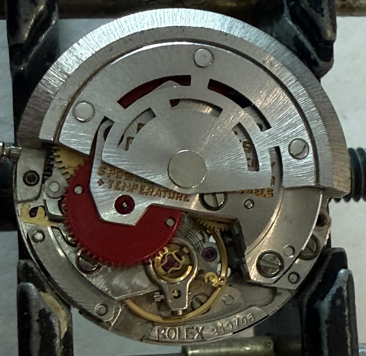 Cal. 2030 parts diagram front